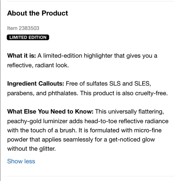 NWOB - MARC JACOBS O!MEGA Glaze - 079 GILTY - Picture 15 of 15